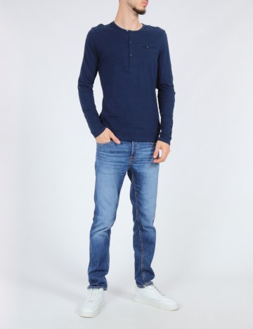 Bluza Bershka, bleumarin