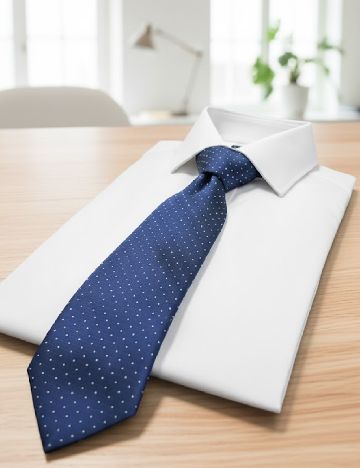 Cravata Massimo Dutti, bleumarin