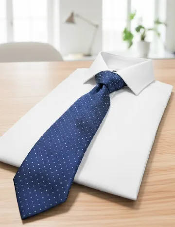 Cravata Massimo Dutti, bleumarin