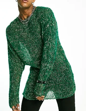 Pulover COLLUSION, verde Verde