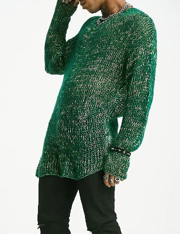 Pulover COLLUSION, verde