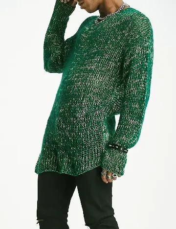 Pulover COLLUSION, verde Verde