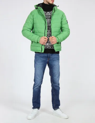 Geaca BOSS, verde Verde