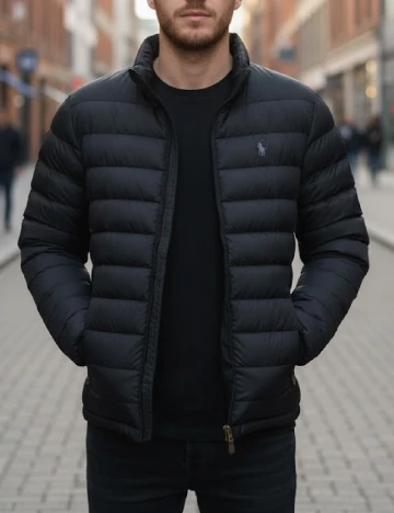 Geaca Polo Ralph Lauren, negru Negru