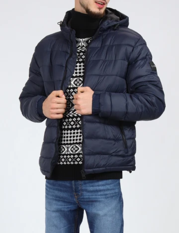 Geaca BOSS, bleumarin