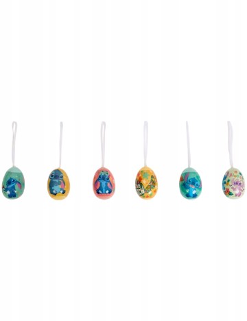 Set globuri Stitch 6 bucati Disney, mix culori