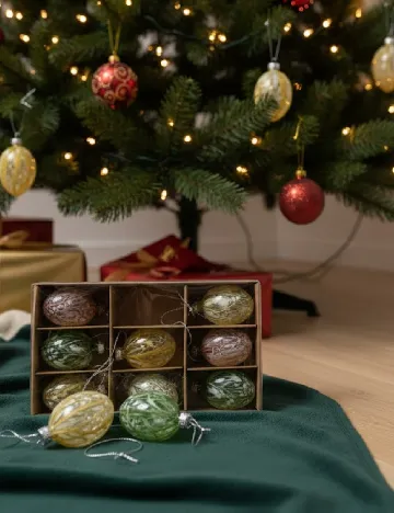 Set globuri 9 bucati ACTION, mix culori Mix culori