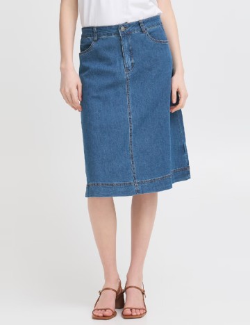 Fusta Fransa, albastru