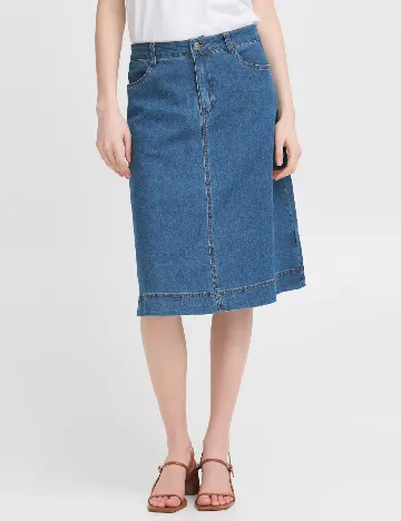 Fusta Fransa, albastru