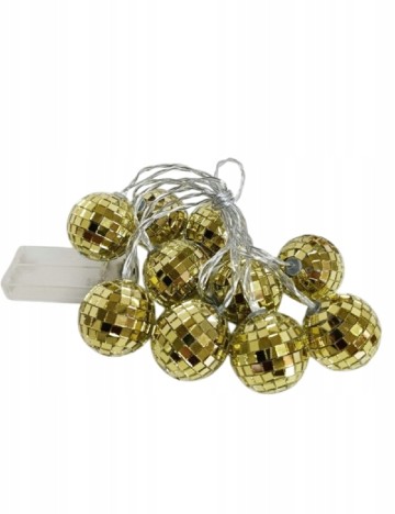 Ghirlanda luminoasa, auriu