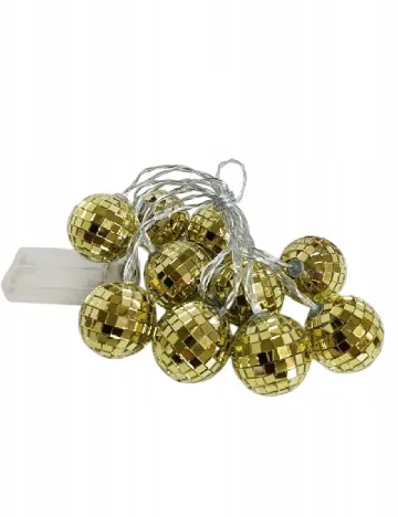 Ghirlanda luminoasa, auriu Galben