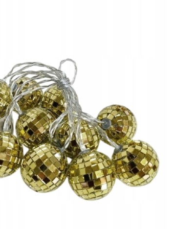 Ghirlanda luminoasa, auriu