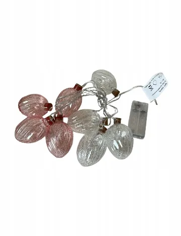 Ghirlanda luminoasa, alb/roz Albastru