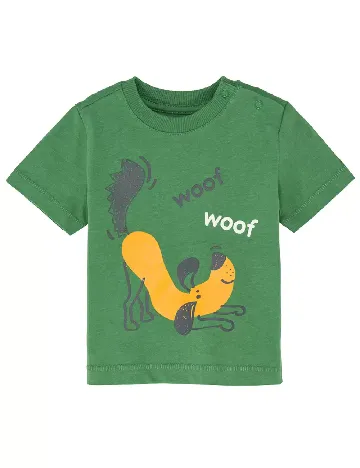 Tricou Cool Club, verde Verde
