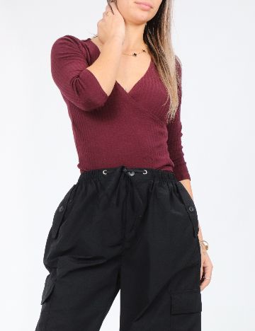 Pantaloni Bershka, negru