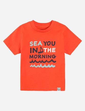 Tricou Cool Club, portocaliu