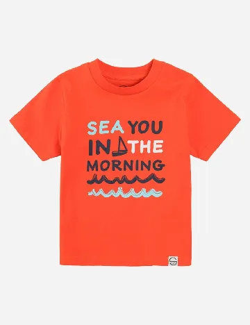 Tricou Cool Club, portocaliu Portocaliu