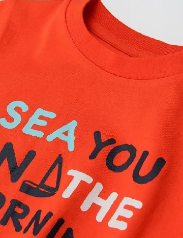 Tricou Cool Club, portocaliu Portocaliu