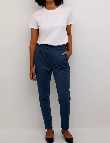Pantaloni Kaffe, bleumarin