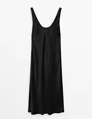 Rochie medie Massimo Dutti, negru