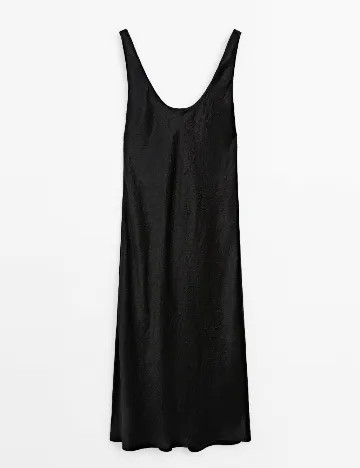 Rochie medie Massimo Dutti, negru