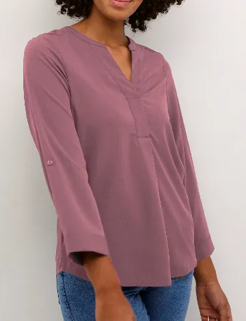 Bluza Kaffe, roz pudra Roz