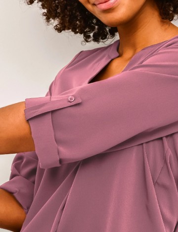 Bluza Kaffe, roz pudra