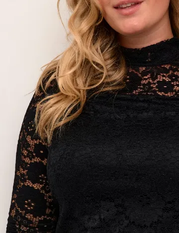 Bluza Kaffe Curve, negru