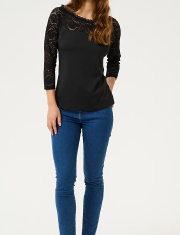 Bluza Kaffe, negru