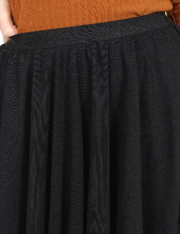 Fusta Bershka, negru