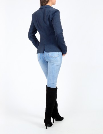 Sacou Bershka, albastru