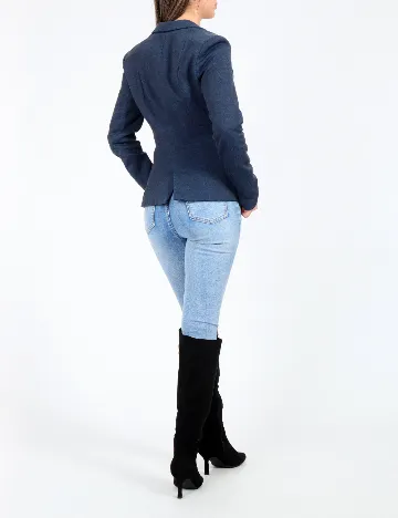 Sacou Bershka, albastru