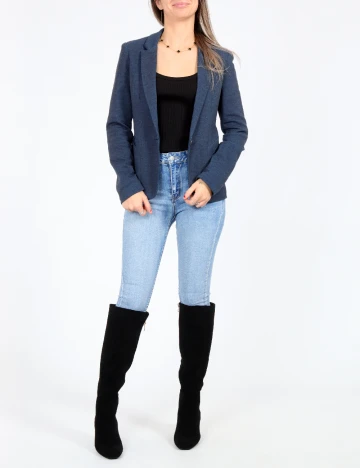 Sacou Bershka, albastru