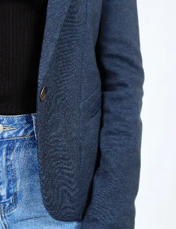 Sacou Bershka, albastru