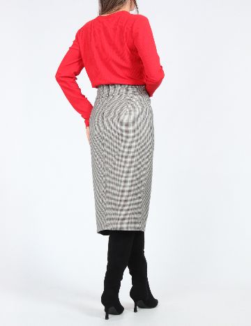 Fusta Zara, alb/negru