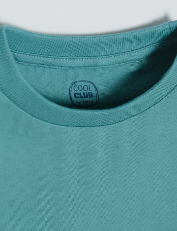 Tricou Cool Club, turcoaz