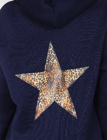 Hanorac Shein Kids, bleumarin Albastru