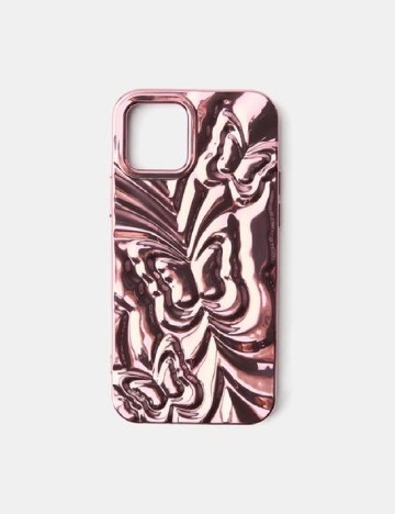 Husa pentru telefon Bershka, roz