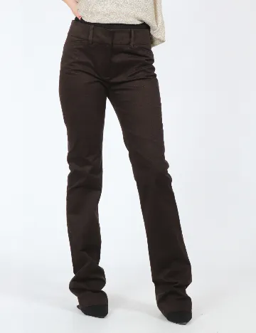 Pantaloni Zara, maro