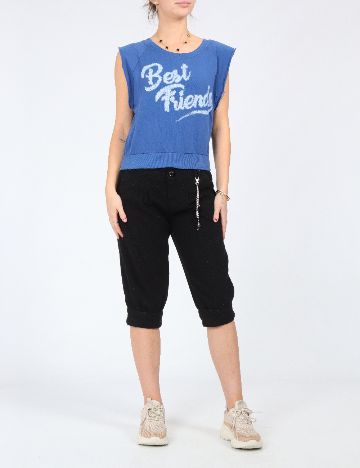 Pantaloni scurti Zara, negru