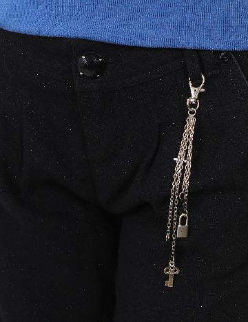 Pantaloni scurti Zara, negru