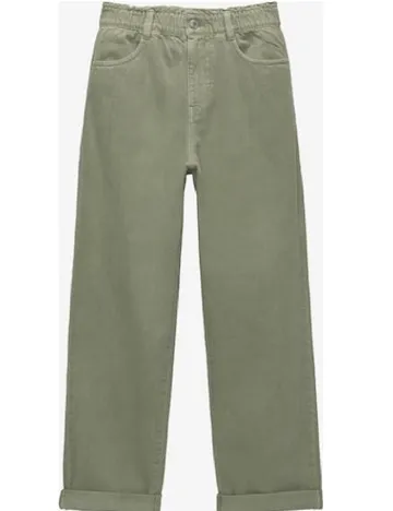 Pantaloni Pull&Bear, verde