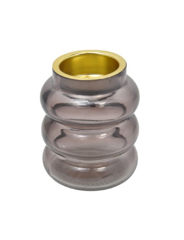 Suport lumanare, maro