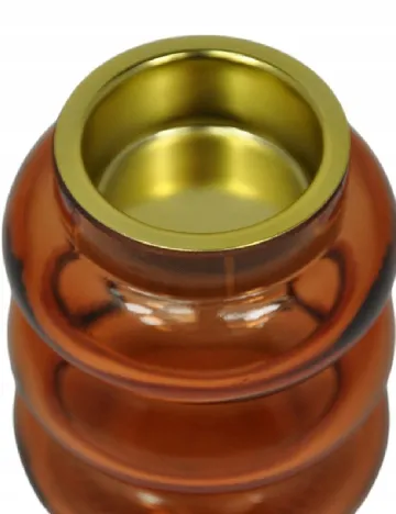 Suport lumanare, portocaliu