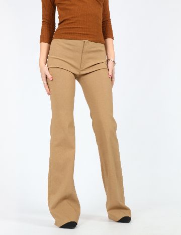 Pantaloni Zara, maro