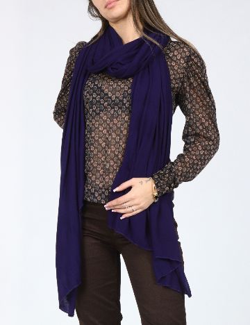 Esarfa Zara, bleumarin