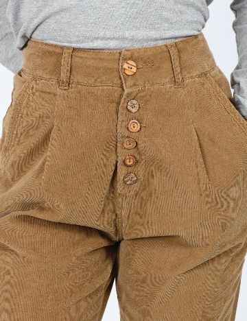 Pantaloni Zara, maro