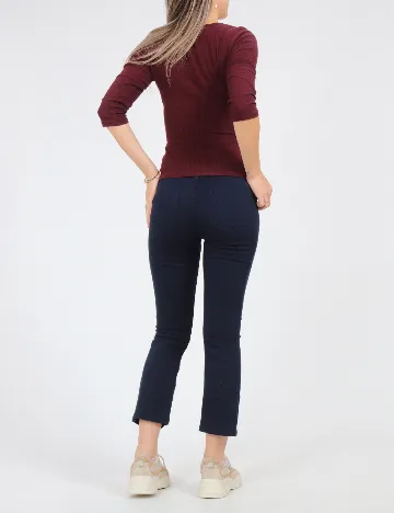 Pantaloni Zara, bleumarin