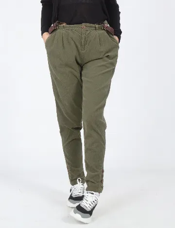 Pantaloni Zara, verde