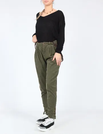 Pantaloni Zara, verde